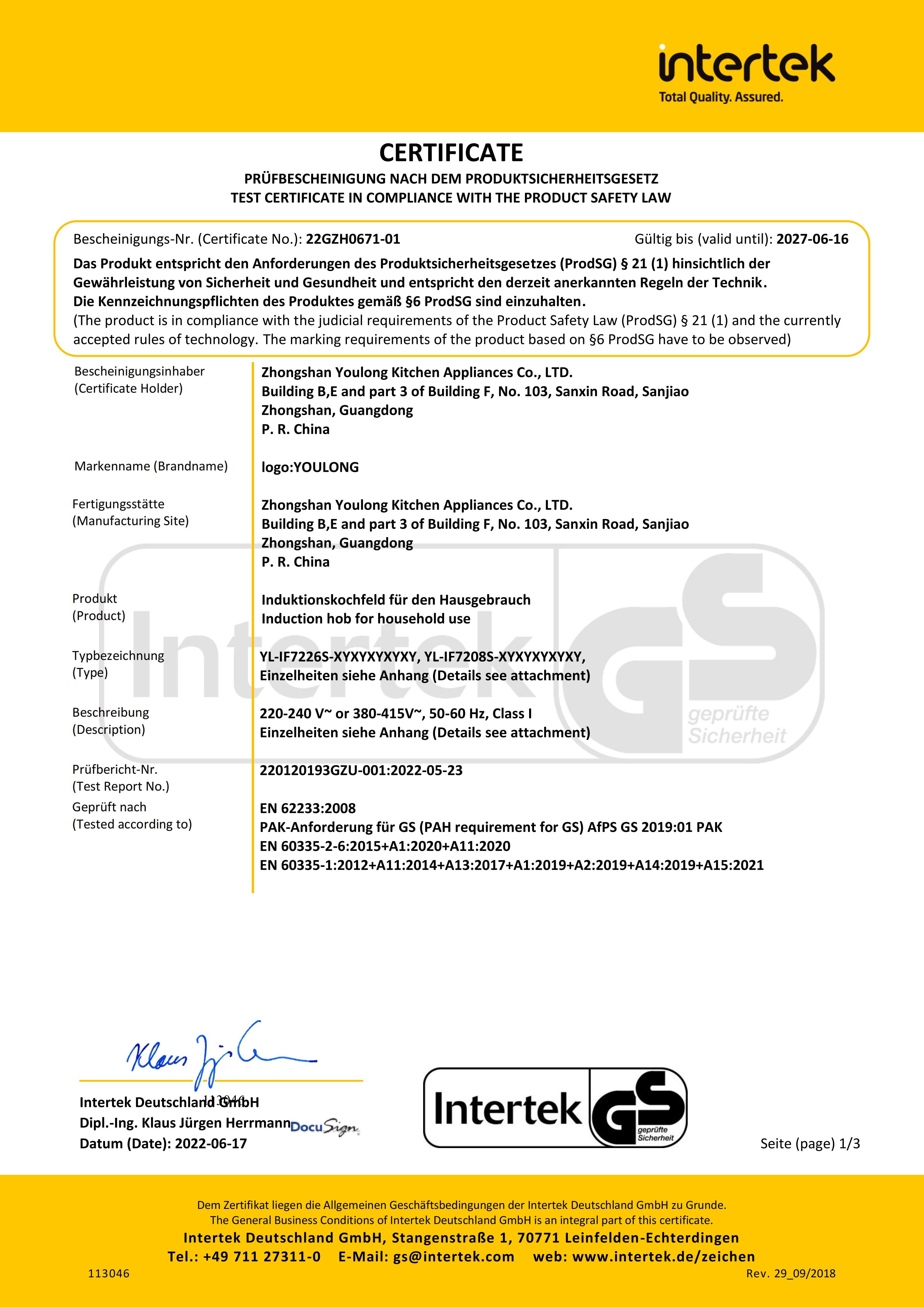 HONORS & CERTIFICATIONS