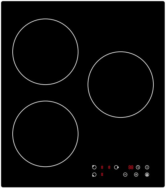 45CM BUILT IN INDUCTION HOB